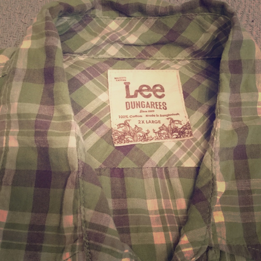 LEE Shortsleeved button-down Shirt